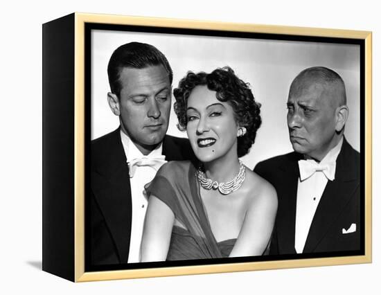 Boulevard du crepuscule SUNSET BOULEVARD by BillyWilder with William Holden, Gloria Swanson, 1950 (-null-Framed Stretched Canvas