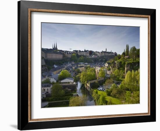 Boulevard Du General Patton, Luxembourg City, Luxembourg-Walter Bibikow-Framed Photographic Print