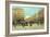 Boulevard Haussmann, in Paris-Eugene Galien-Laloue-Framed Giclee Print