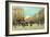 Boulevard Haussmann, in Paris-Eugene Galien-Laloue-Framed Giclee Print