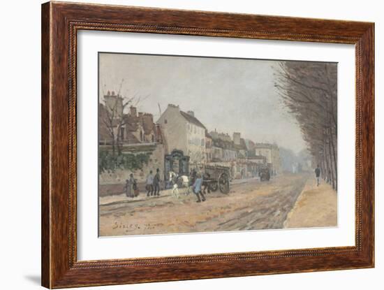 Boulevard Héloïse, Argenteuil, 1872-Alfred Sisley-Framed Giclee Print