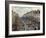 Boulevard Monmartre in Paris-Camille Pissarro-Framed Art Print