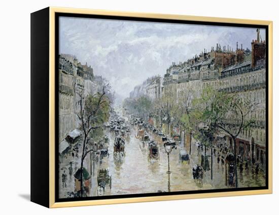 Boulevard Montmartre, 1897-Camille Pissarro-Framed Premier Image Canvas