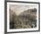 Boulevard Montmartre, Afternoon Sun, 1897-Camille Pissarro-Framed Art Print