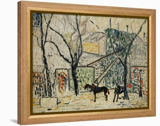 Boulevard (Oil on Board)-Henri-Edmond Cross-Framed Premier Image Canvas