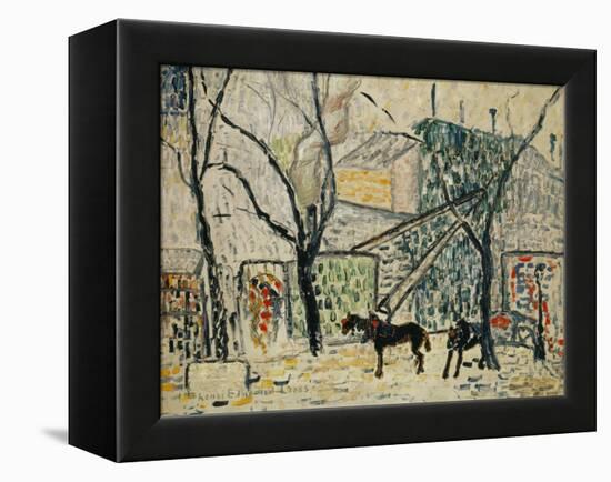 Boulevard (Oil on Board)-Henri-Edmond Cross-Framed Premier Image Canvas