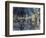 Boulevard Parisien La Nuit (Parisan Boulevard at Night). Description De L'animation Dans La Capital-Konstantin Alekseevich Korovin-Framed Giclee Print