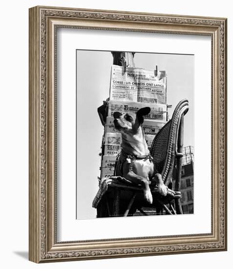 Boulevard Poissonniere 1949-Izis-Framed Art Print