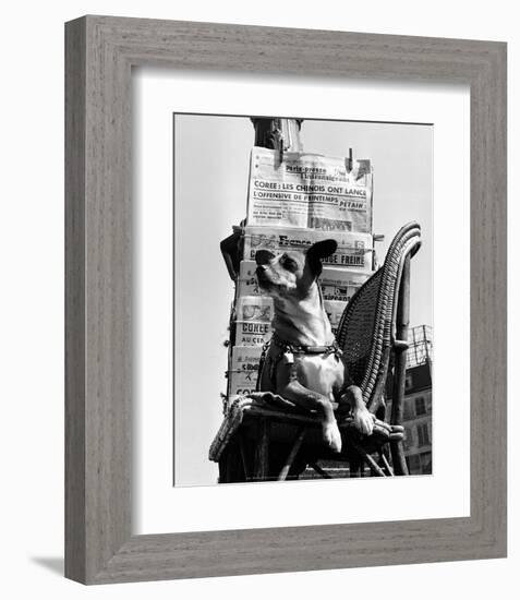 Boulevard Poissonniere 1949-Izis-Framed Art Print