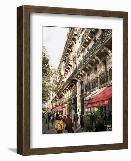 Boulevard St. Michel, Paris, France-Charles Bowman-Framed Photographic Print