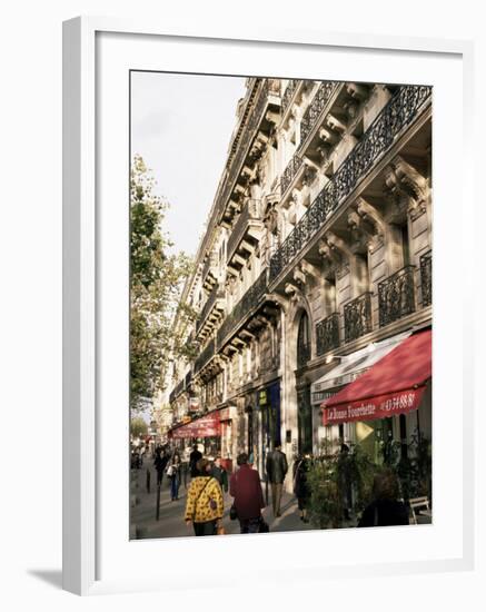 Boulevard St. Michel, Paris, France-Charles Bowman-Framed Photographic Print