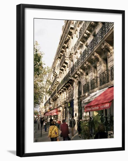 Boulevard St. Michel, Paris, France-Charles Bowman-Framed Photographic Print