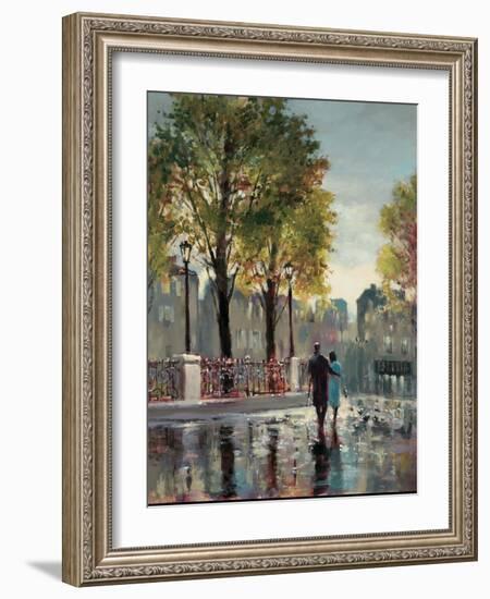 Boulevard Walk-Brent Heighton-Framed Art Print