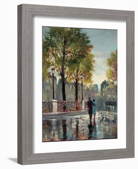 Boulevard Walk-Brent Heighton-Framed Art Print