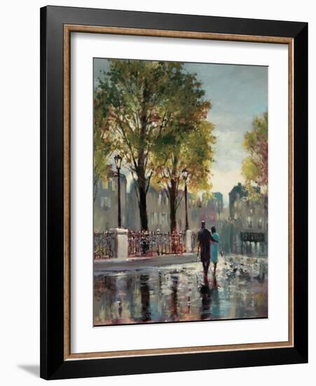 Boulevard Walk-Brent Heighton-Framed Art Print