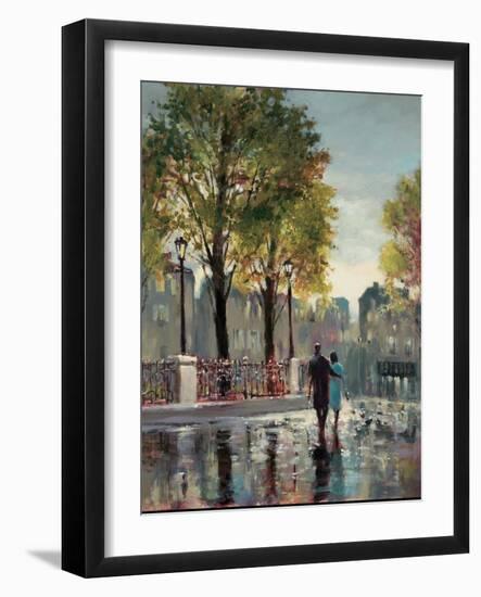 Boulevard Walk-Brent Heighton-Framed Art Print