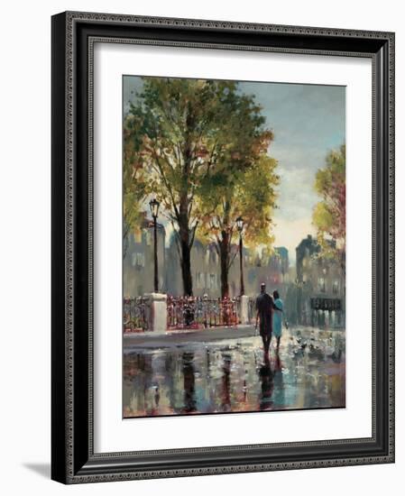 Boulevard Walk-Brent Heighton-Framed Art Print