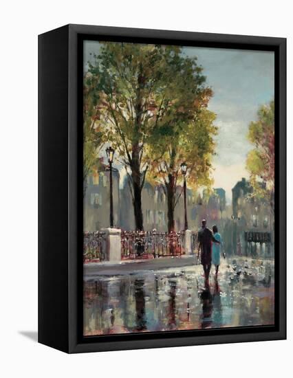 Boulevard Walk-Brent Heighton-Framed Stretched Canvas