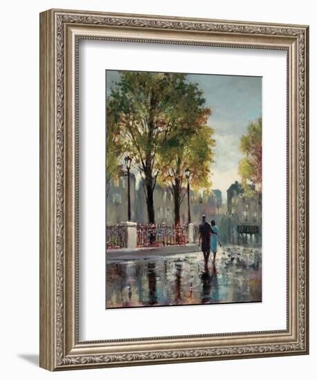 Boulevard Walk-Brent Heighton-Framed Art Print