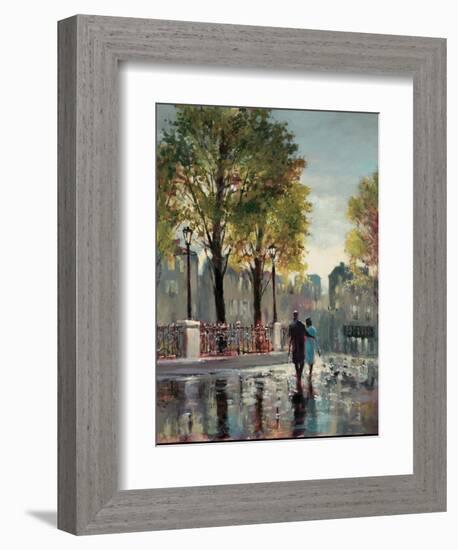 Boulevard Walk-Brent Heighton-Framed Art Print