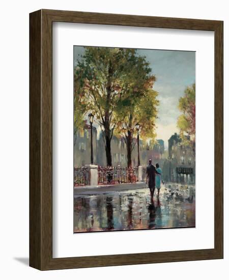 Boulevard Walk-Brent Heighton-Framed Art Print