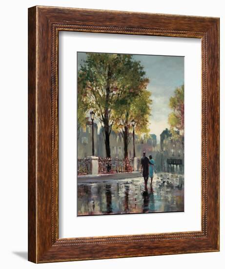 Boulevard Walk-Brent Heighton-Framed Art Print