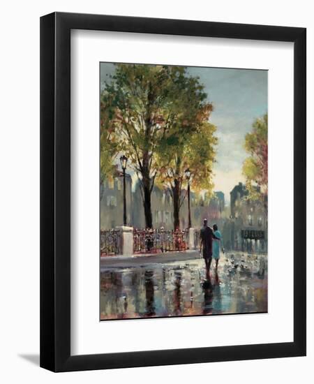 Boulevard Walk-Brent Heighton-Framed Art Print