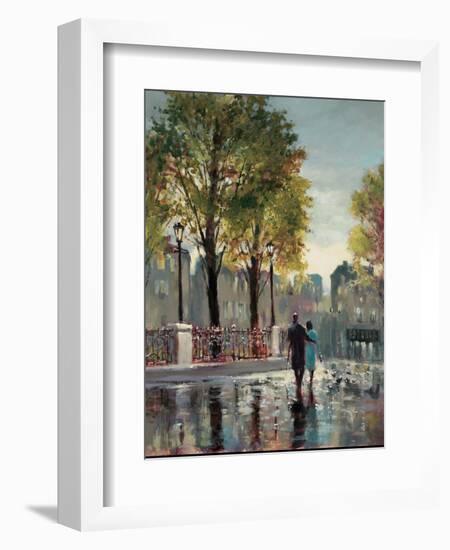 Boulevard Walk-Brent Heighton-Framed Art Print