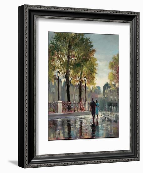 Boulevard Walk-Brent Heighton-Framed Art Print