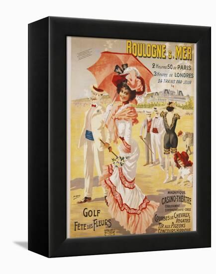 Boulogne S. Mer Poster-Henri Gray-Framed Premier Image Canvas