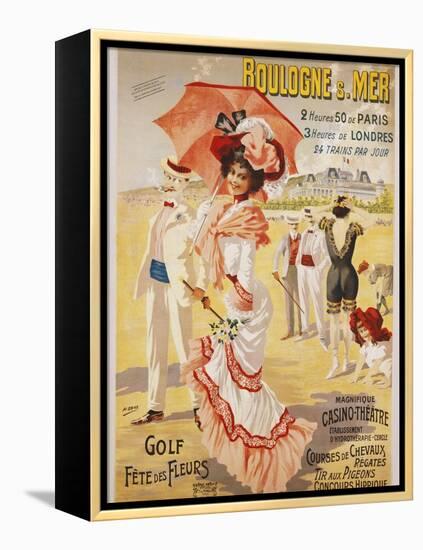 Boulogne S. Mer Poster-Henri Gray-Framed Premier Image Canvas