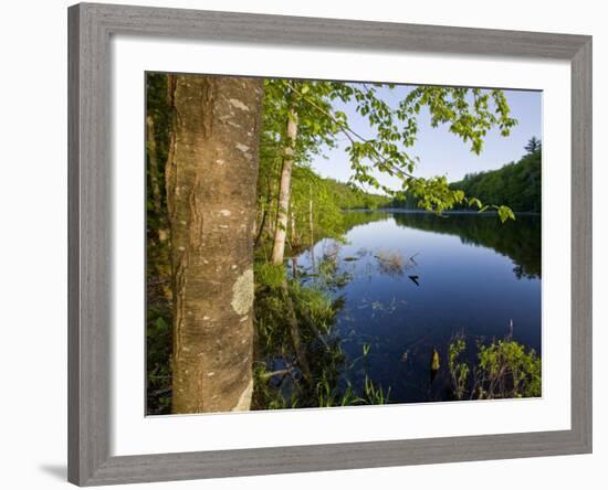 Boulter Pond at Highland Farm, York, Maine-Jerry & Marcy Monkman-Framed Photographic Print