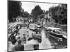 Boulters Lock-Fred Musto-Mounted Photographic Print