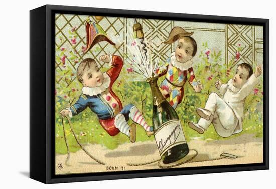 Boum!!! Champagne!, C.1895-null-Framed Premier Image Canvas