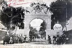Arc De Triomphe Facade, Sidi Bel Abbes, Algeria, 14 July 1906-Boumendil-Framed Premier Image Canvas