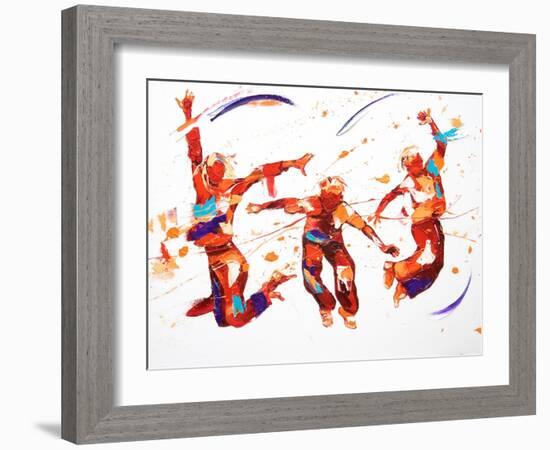 Bounce, 2012,-Penny Warden-Framed Giclee Print