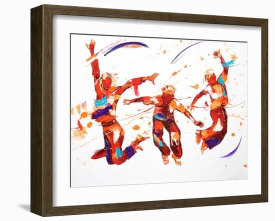 Bounce, 2012,-Penny Warden-Framed Giclee Print