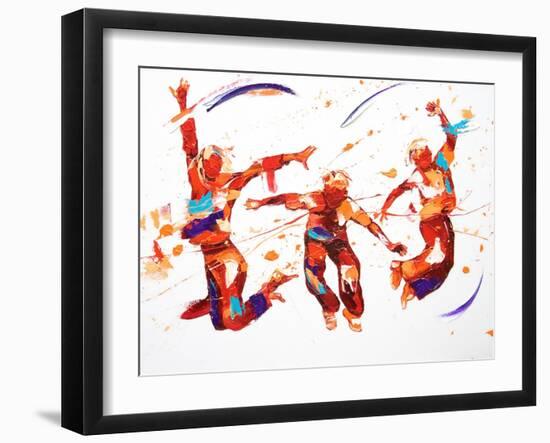 Bounce, 2012,-Penny Warden-Framed Giclee Print