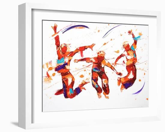 Bounce, 2012,-Penny Warden-Framed Giclee Print