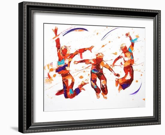 Bounce, 2012,-Penny Warden-Framed Giclee Print