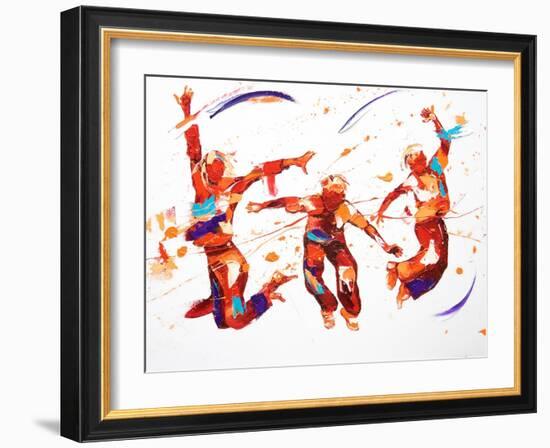 Bounce, 2012,-Penny Warden-Framed Giclee Print