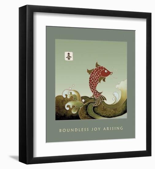 Boundless Joy Arising 1-Sybil Shane-Framed Art Print