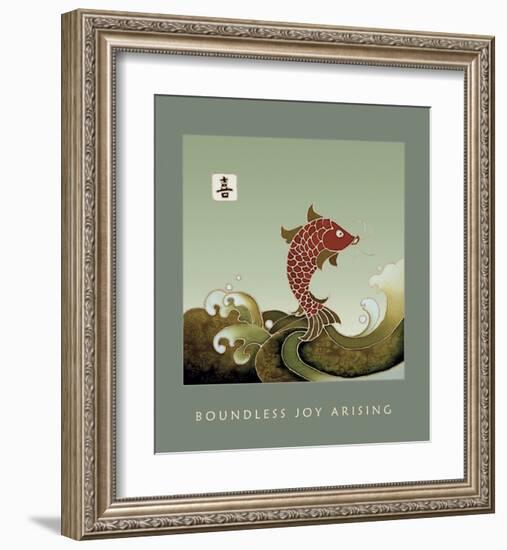 Boundless Joy Arising 1-Sybil Shane-Framed Art Print