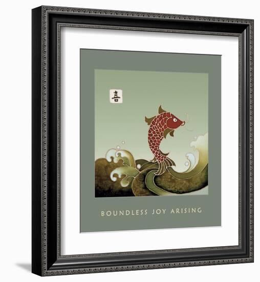 Boundless Joy Arising 1-Sybil Shane-Framed Art Print