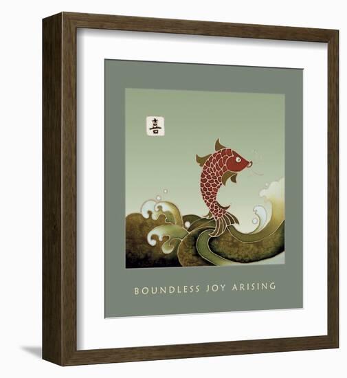 Boundless Joy Arising 1-Sybil Shane-Framed Art Print