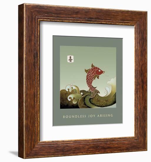 Boundless Joy Arising 1-Sybil Shane-Framed Art Print