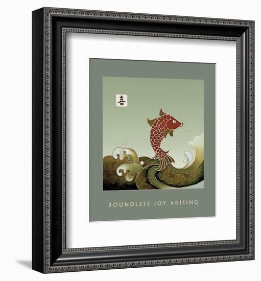 Boundless Joy Arising 1-Sybil Shane-Framed Art Print