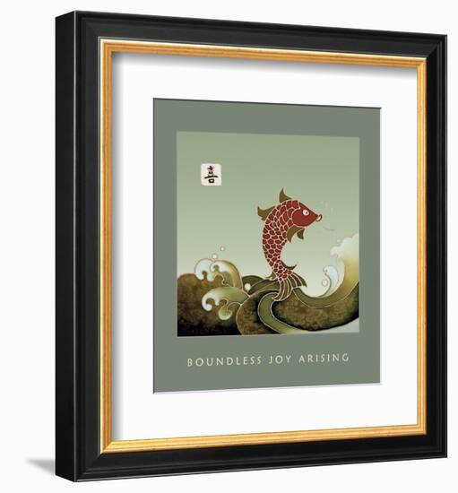 Boundless Joy Arising 1-Sybil Shane-Framed Art Print