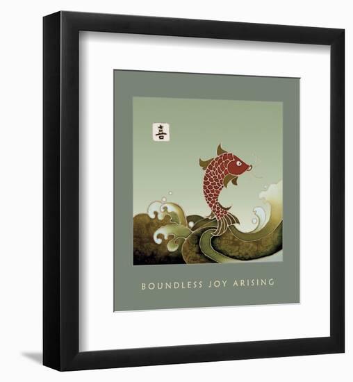 Boundless Joy Arising 1-Sybil Shane-Framed Art Print