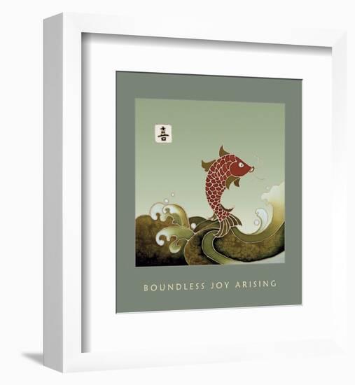 Boundless Joy Arising 1-Sybil Shane-Framed Art Print
